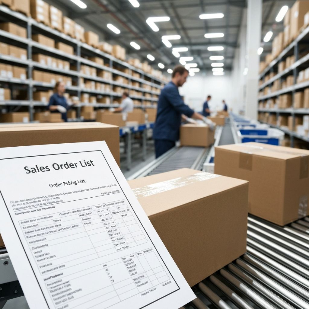 Separação de pedidos mais rápida com a nova Folha de Vendas