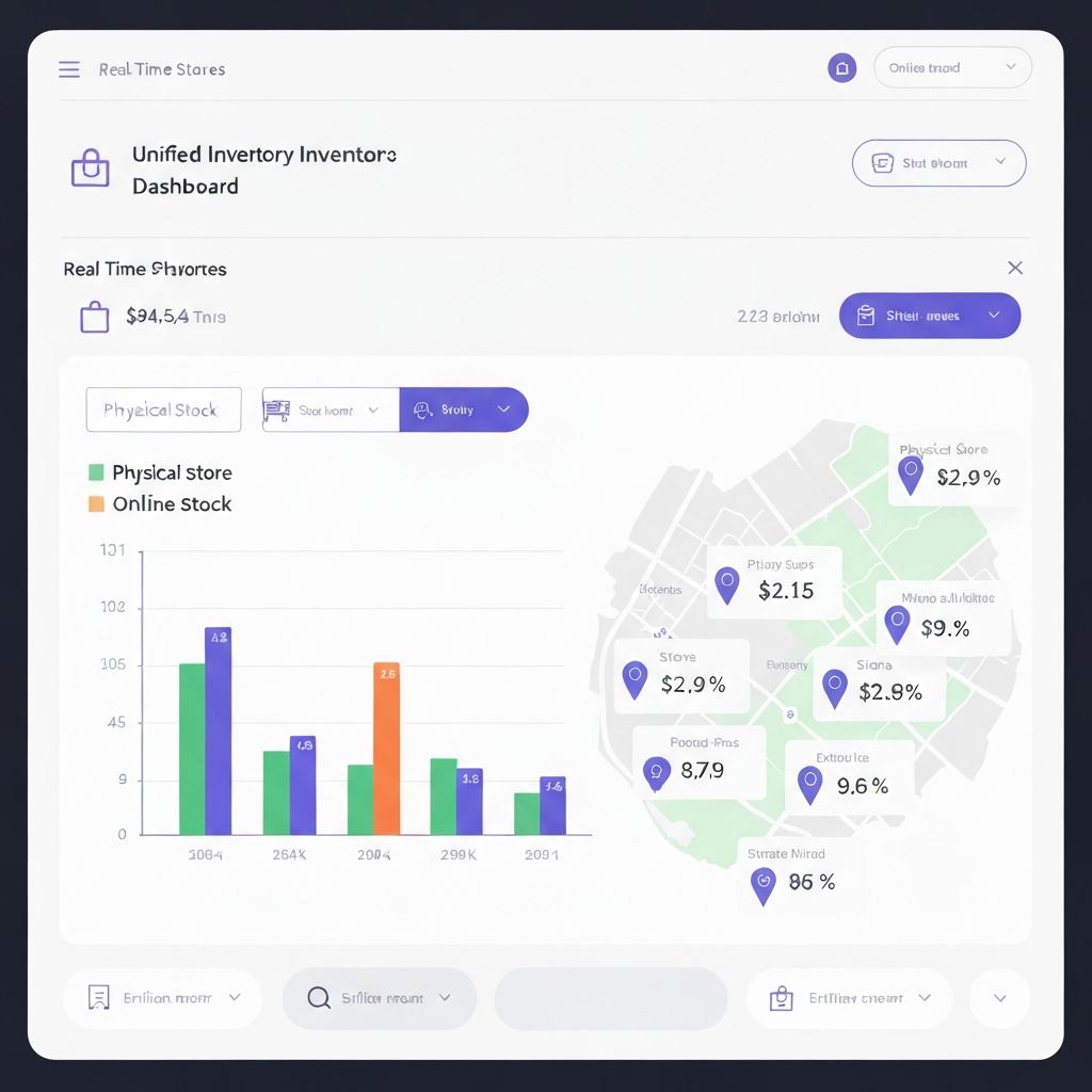 Dashboard de estoque unificado Moovin